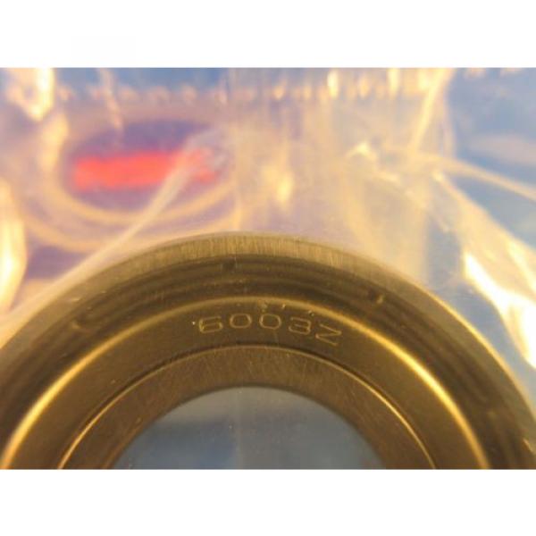 NSK 6003ZZ C3, Single Row Radial Bearing, (=2 SKF2Z, NTN, Fafnir Timken 9103KDD) #2 image