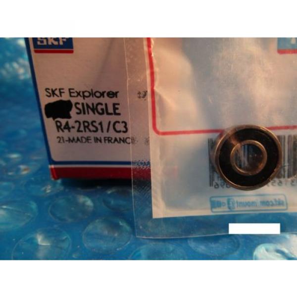 SKF R4 2RS1 C3, Single Row Radial Bearing (=2 MRC R4ZZ, NSK, FAG) #3 image