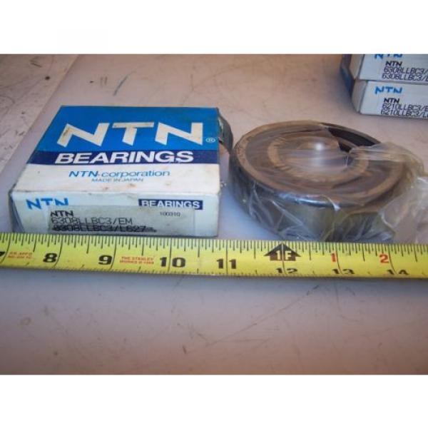 NEW NTN RADIAL  BALL BEARING 6308LLBC3/EM L627 #1 image