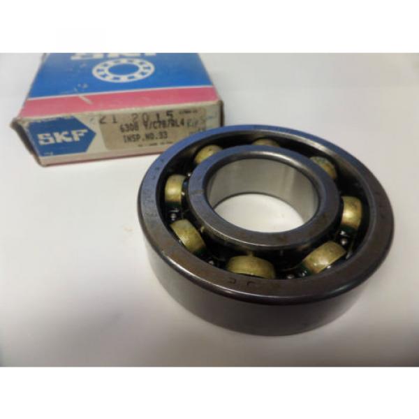 SKF Single Row Radial Ball Bearing 6308 Y/C78/RL4 6308 YC78RL4 6308YC78RL4 New #1 image