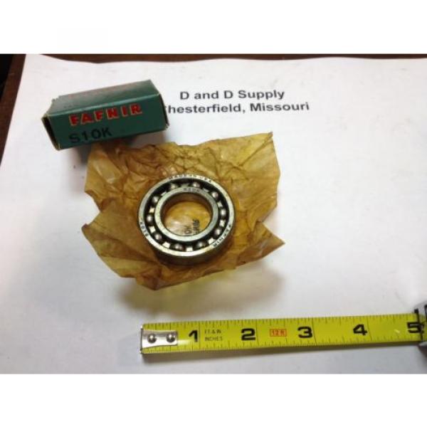 Fafnir S10K, Single Row Radial Bearing, 1&#034; Bore, 2&#034; OD, 3/8&#034; Width, NOS, USA #1 image