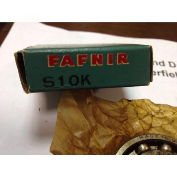 Fafnir S10K, Single Row Radial Bearing, 1&#034; Bore, 2&#034; OD, 3/8&#034; Width, NOS, USA #2 image