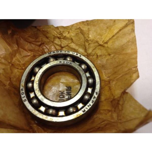 Fafnir S10K, Single Row Radial Bearing, 1&#034; Bore, 2&#034; OD, 3/8&#034; Width, NOS, USA #3 image