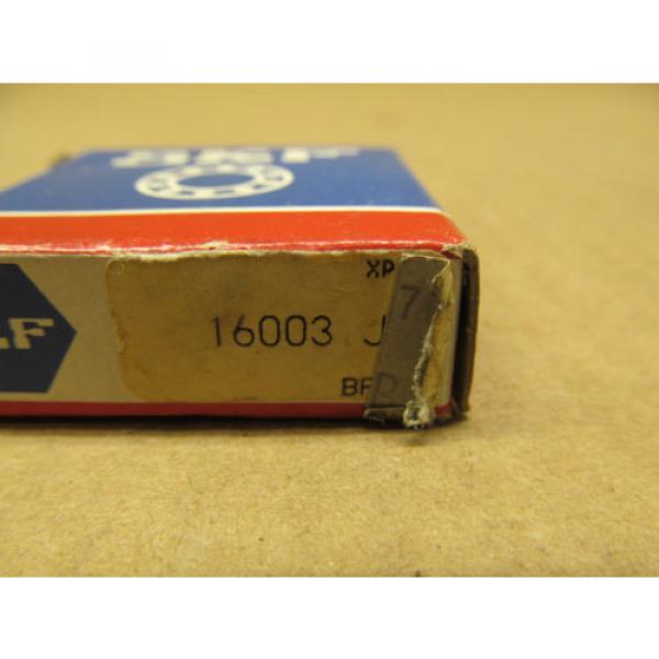 1 NIB SKF 16003 J 16003J RADIAL/DEEP GROOVE BALL BEARING 17MM ID, 35MM OD, 8MM W #2 image