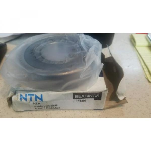 NTN 6308LLBC3/em L627 Radial Ball Bearing, Sealed, 40mm Bore 90mm od 23mm width #1 image