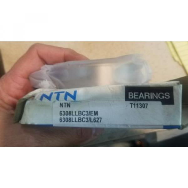 NTN 6308LLBC3/em L627 Radial Ball Bearing, Sealed, 40mm Bore 90mm od 23mm width #2 image