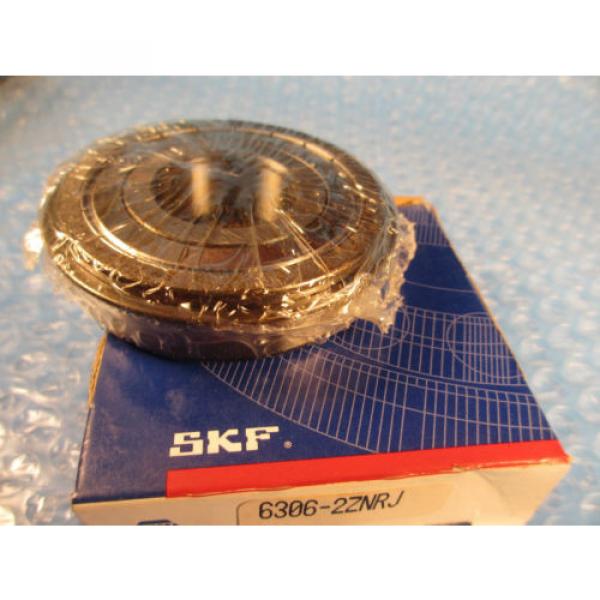 SKF 6306 2Z NR JEM, C3, 6306 2ZNR, Single Row Radial Bearing #1 image