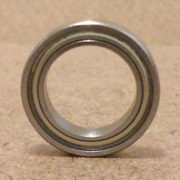 3/8 inch bore.Radial Ball Bearing.Metal.(3/8 X 5/8 X 5/32)inch. Lowest Friction #1 image