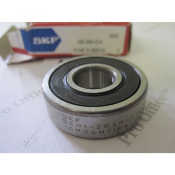 SKF 6201-2RS1/C3  2RSH/C3GJN RADIAL BALL BEARING 2 SEALS #1 image