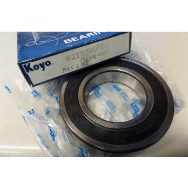 Koyo Rubber Sealed Radial Ball Bearing 62132RDTC3 6213RDT New #1 image