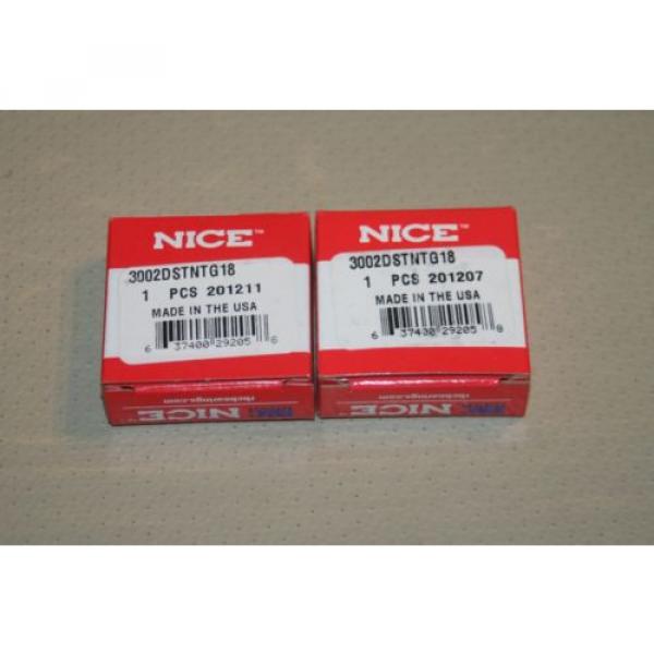 (Lot of 2) Nice 3002DSTNTG18 Radial Deep Groove Bearings 3002-DSTNTG18  **NEW** #1 image