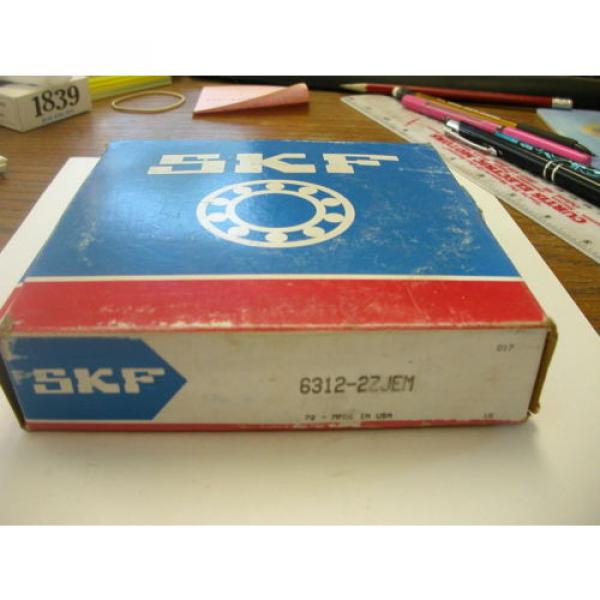 SKF 6312 2ZJEM Radial/Deep  Ball Bearing-Metric - 60 mm ID 130 mm OD 31 mm * #3 image