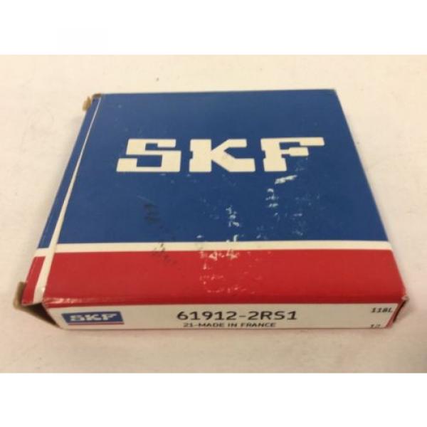 SKF 61912-2RS1 Radial Bearing Single Row Deep Groove Design ABEC 1 Precision #1 image