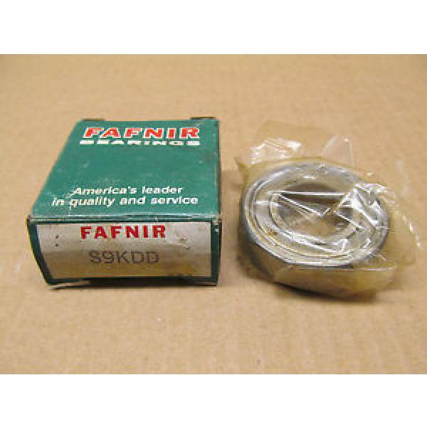 1 NIB FAFNIR S9KDD BEARING RADIAL/DEEP GROOVE BALL BEARING 7/8 IN ID 1-7/8 IN OD #1 image