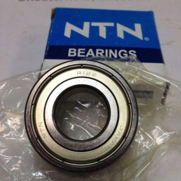 NTN R12ZZC3/L627 Radial Bearing, Shielded, 0.7500 In. Bore, 1.625&#034; OD, 1L007 #2 image