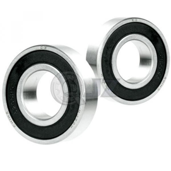 2x R188-2RS 1/4in x 1/2in x 3/16in R188RS RS Miniature Ball Radial Ball Bearings #1 image