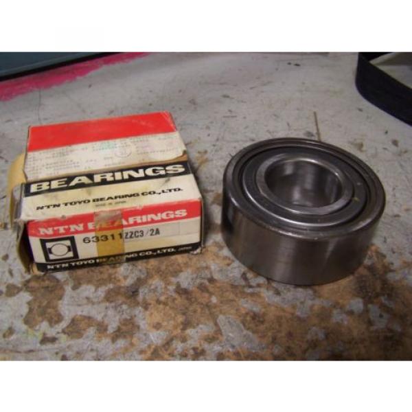 NEW NTN 63311ZZC3/2A RADIAL BEARING 55MM BORE 120MM OD #1 image