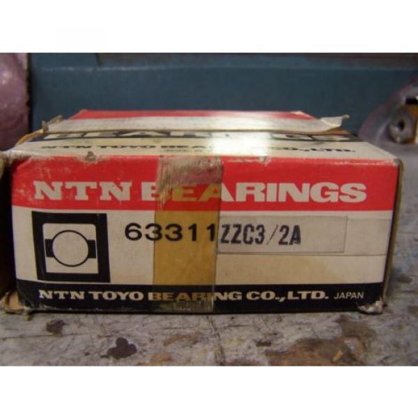 NEW NTN 63311ZZC3/2A RADIAL BEARING 55MM BORE 120MM OD #4 image