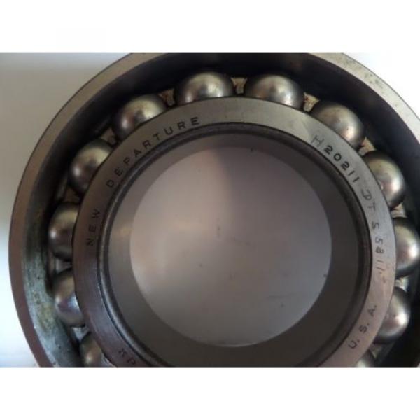 New Departure Single Row Radial Ball Bearing H20211DT55311 20211 New #3 image