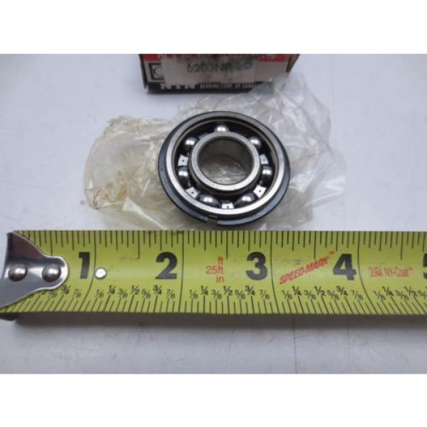 NTN 6203N, NR, Single Row Radial Ball Bearing, 17m ID x 40m OD x 12m W #2 image