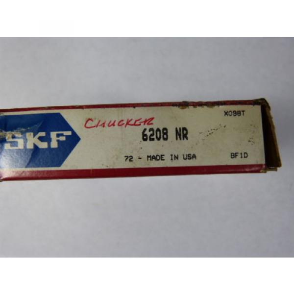 SKF 6208-NR Radial Ball Bearing 40x80x18mm ! NEW ! #3 image