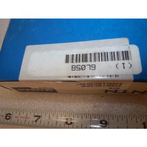 100 mm diam x 25 mm Wide  Radial Ball Bearing 45 mm Bore  NTN 6309LLBC3 / L627 #3 image