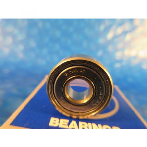 NSK 606ZZ, 606 ZZ Single Row Radial Bearing; 6 mm ID x 17 mm OD x 6 mm Wide #2 image