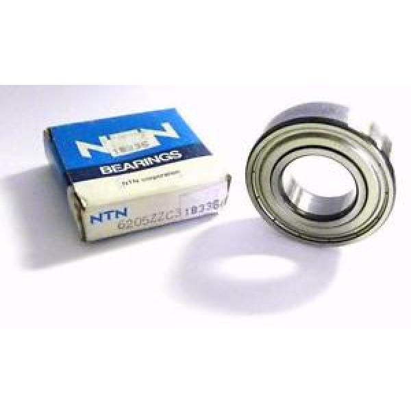 NEW NTN 6205ZZC3 RADIAL BALL BEARING 25 MM X 52 MM X 15 MM (2 AVAILABLE) #1 image