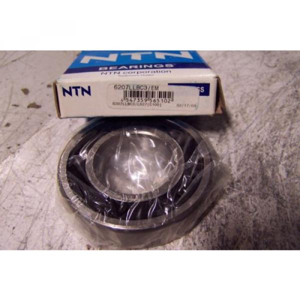 (6) NEW NTN SEALED RADIAL BALL BEARINGS 6307LLBC3/5C 6208LLBC3/EM 6207LLBC3/L627 #3 image