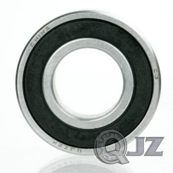 1x 99502H Quality Radial Ball Bearing, 5/8&#034; x 1-3/8&#034; x 0.433&#034; with 2 Rubber Seal #2 image