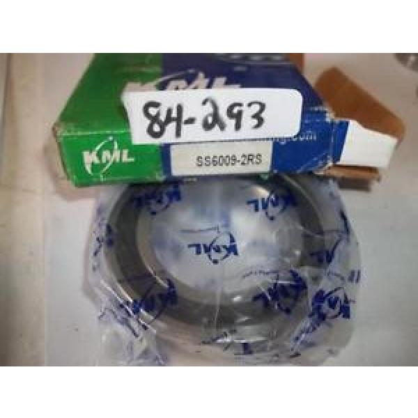 New KML SS6009-2RS Deep Groove Radial Sealed Bearing 45 x 75 x 16mm SS 6009 2RS #1 image