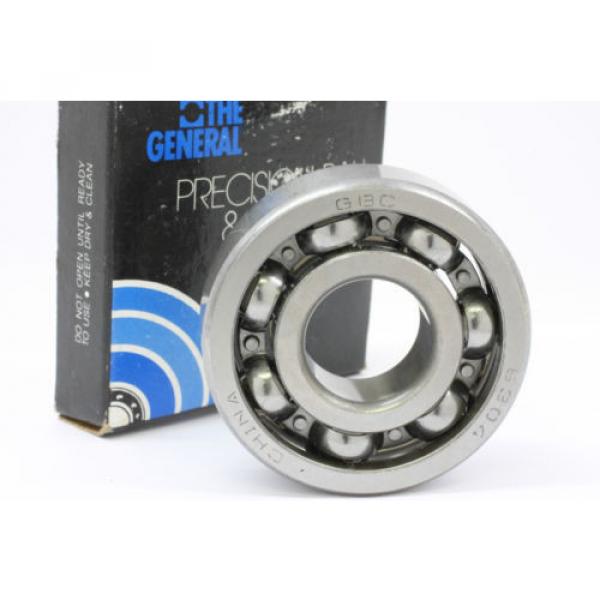 GBC 6304-00-30E Single Row Radial Bearing EQUAL 6304 20x52x15 Open Ball Bearing #1 image