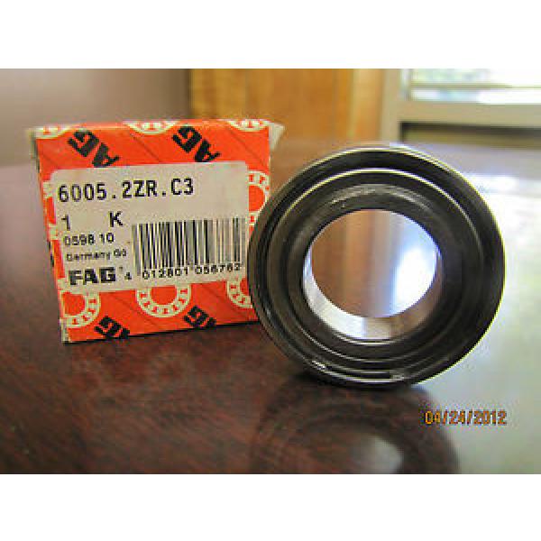 FAG Radial Deep Groove Ball Bearing 6005.2ZR.3C 60052ZR3C New #1 image