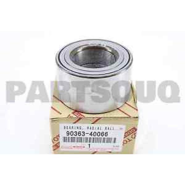 9036340066 Genuine Toyota BEARING, RADIAL BALL 90363-40066 #1 image