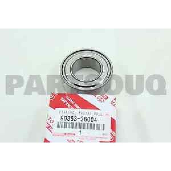 9036336004 Genuine Toyota BEARING, RADIAL BALL 90363-36004 #1 image