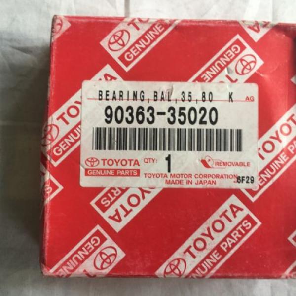 GENUINE TOYOTA LANDCRUISER RADIAL BALL BEARING FOR FRONT INPUT SHAFT PART # 9036 #3 image