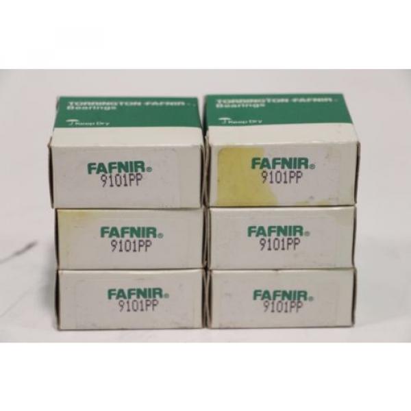 Lot 6) Torrington Fafnir 9101PP Single Row Radial Roller Bearing Factory Sealed #2 image