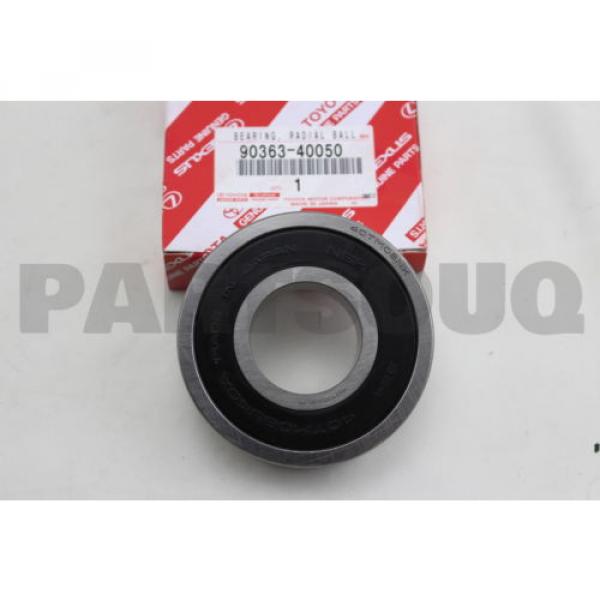 9036340050 Genuine Toyota BEARING, RADIAL BALL 90363-40050 #1 image