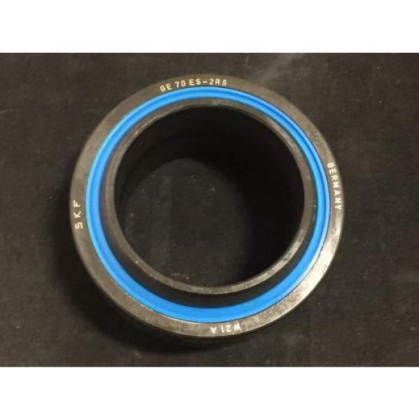 NEW SKF RADIAL SPHERICAL PLAIN BEARING 70MM BORE DIA PN# GE 70 ES-2RS #2 image