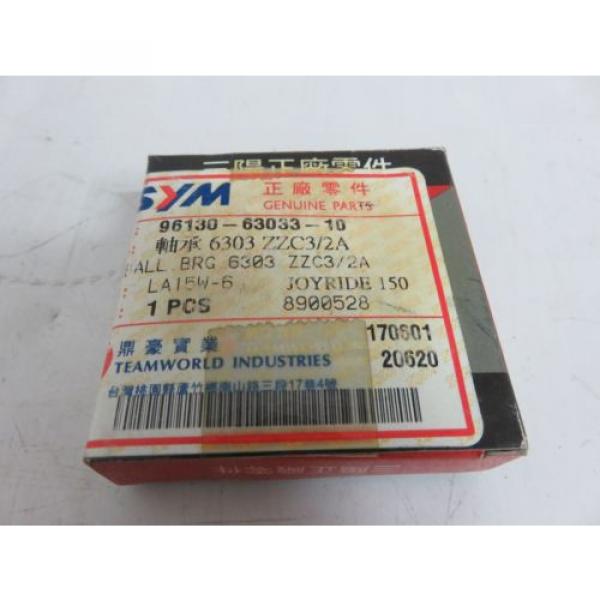 OEM SYM Joyride 150/200 Radial Ball Bearing 6303 PN 69130-63033-10 #2 image