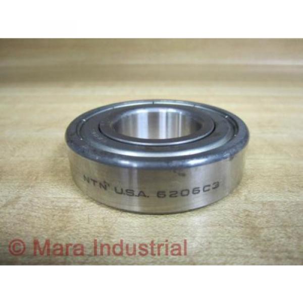 NTN 6206Z Radial Ball Bearing 6206C3 - New No Box #1 image