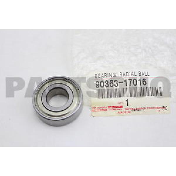 9036317016 Genuine Toyota BEARING, RADIAL BALL 90363-17016 #1 image