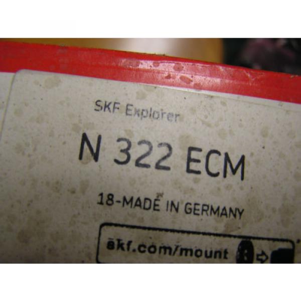 SKF N 322 ECM RADIAL CYLINDRICAL ROLLER BEARING #1 image