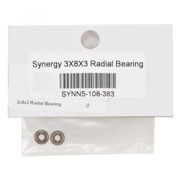 SYN-108-383 Synergy 3x8x3mm Radial Bearing Set (2) #2 image