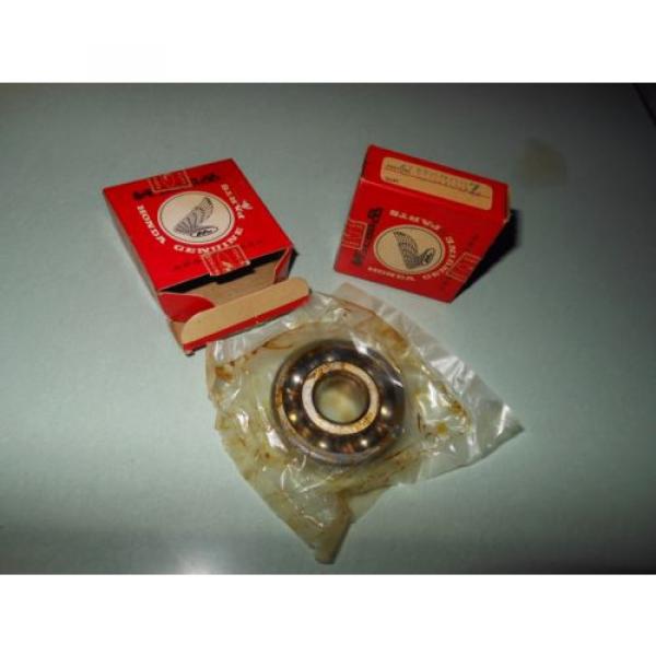 NOS OEM Honda 1970 CB 400 F F1 F2 Radial Bearing Rear Wheel Qty.2 # CB6303Z #1 image