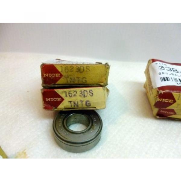 NICE 1623DS, Radial/Deep Groove Ball Bearing .6250&#034;IDX1.3750&#034;OD X .4375&#034; W, C303 #2 image