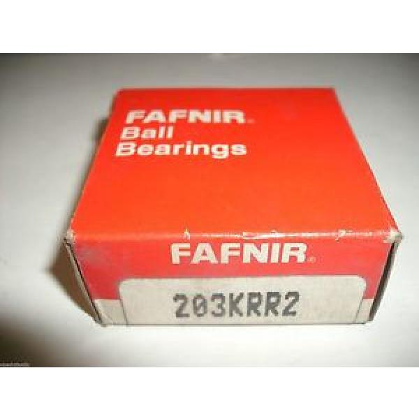 FAFNIR 203KRR2 203 KRR2 SINGLE ROW RADIAL BEARING #1 image