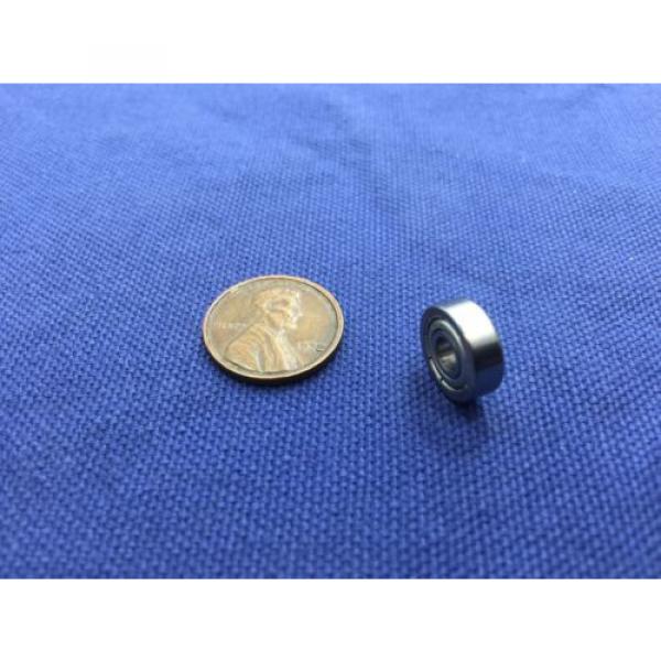 4x Miniature Rubber Sealed Metal Shielded 12 Metric Radial Ball Bearing 604ZZ A8 #3 image