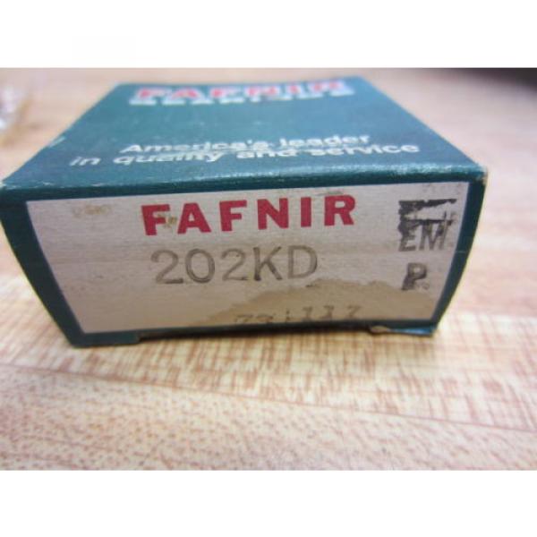 Fafnir Bearing 202KD Radial Ball Bearing Deep Groove 1/2 Sealed 15mm Bore #2 image