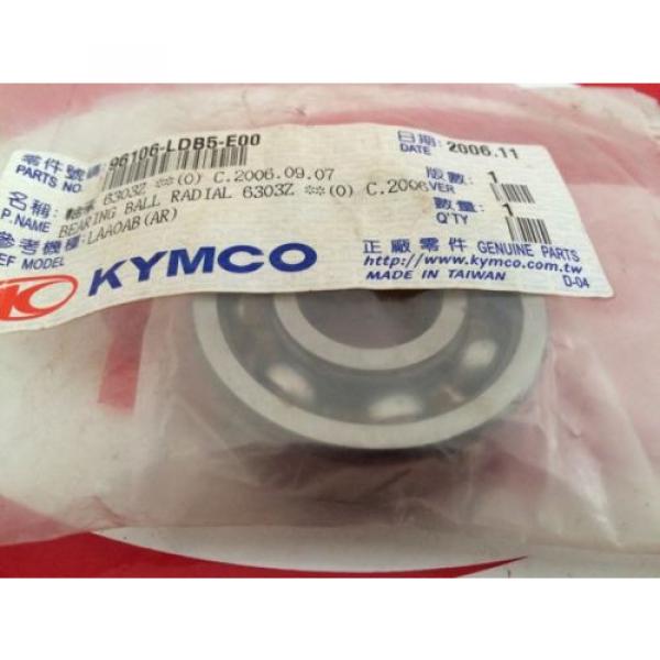 KYMCO 96106-LDB5-E00 Bearing Radial - MXU500 - UXV500 Crank Case Bearing #3 image